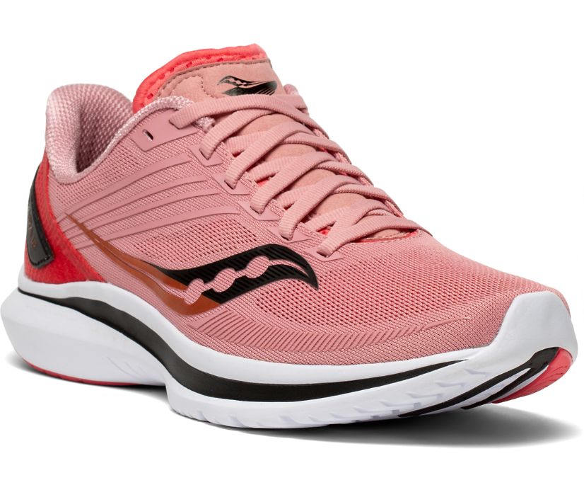 Rose / Red Women's Saucony Kinvara 12 Running Shoes | HJPDV2691