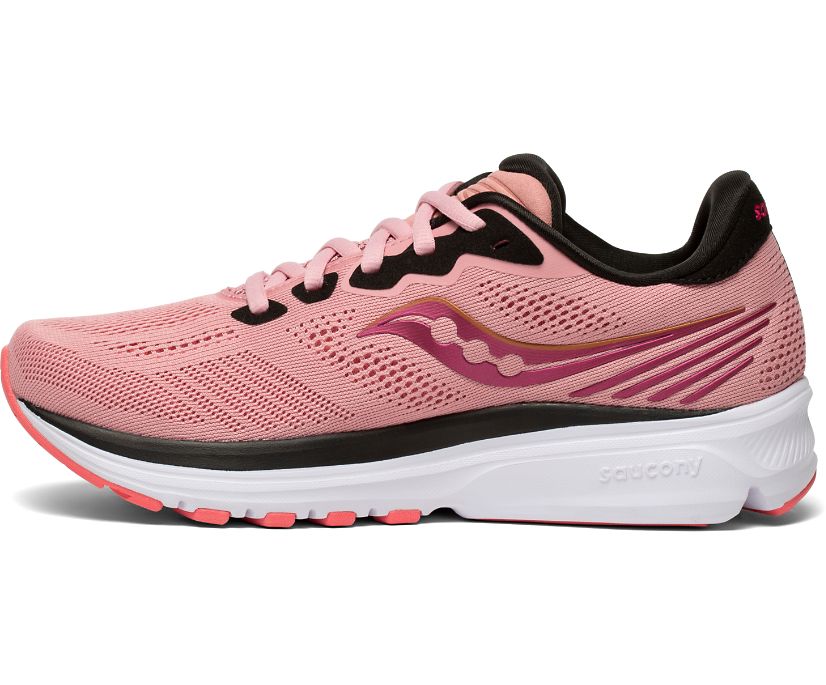 Rose Women's Saucony Ride 14 Running Shoes | ATWDJ6457