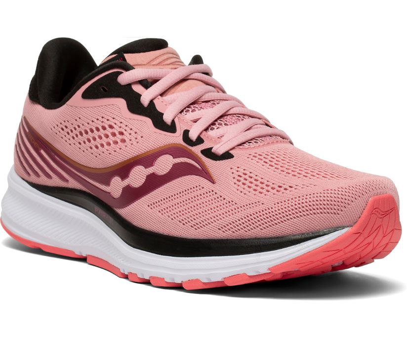 Rose Women's Saucony Ride 14 Running Shoes | ATWDJ6457