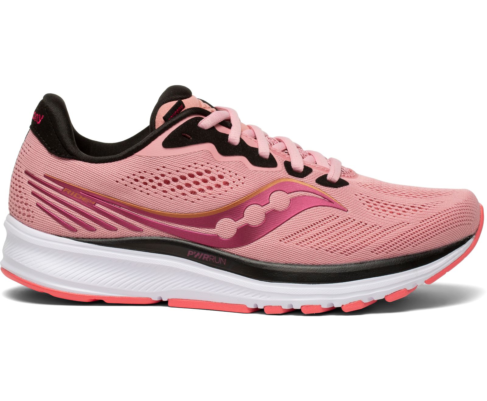 Rose Women\'s Saucony Ride 14 Running Shoes | ATWDJ6457