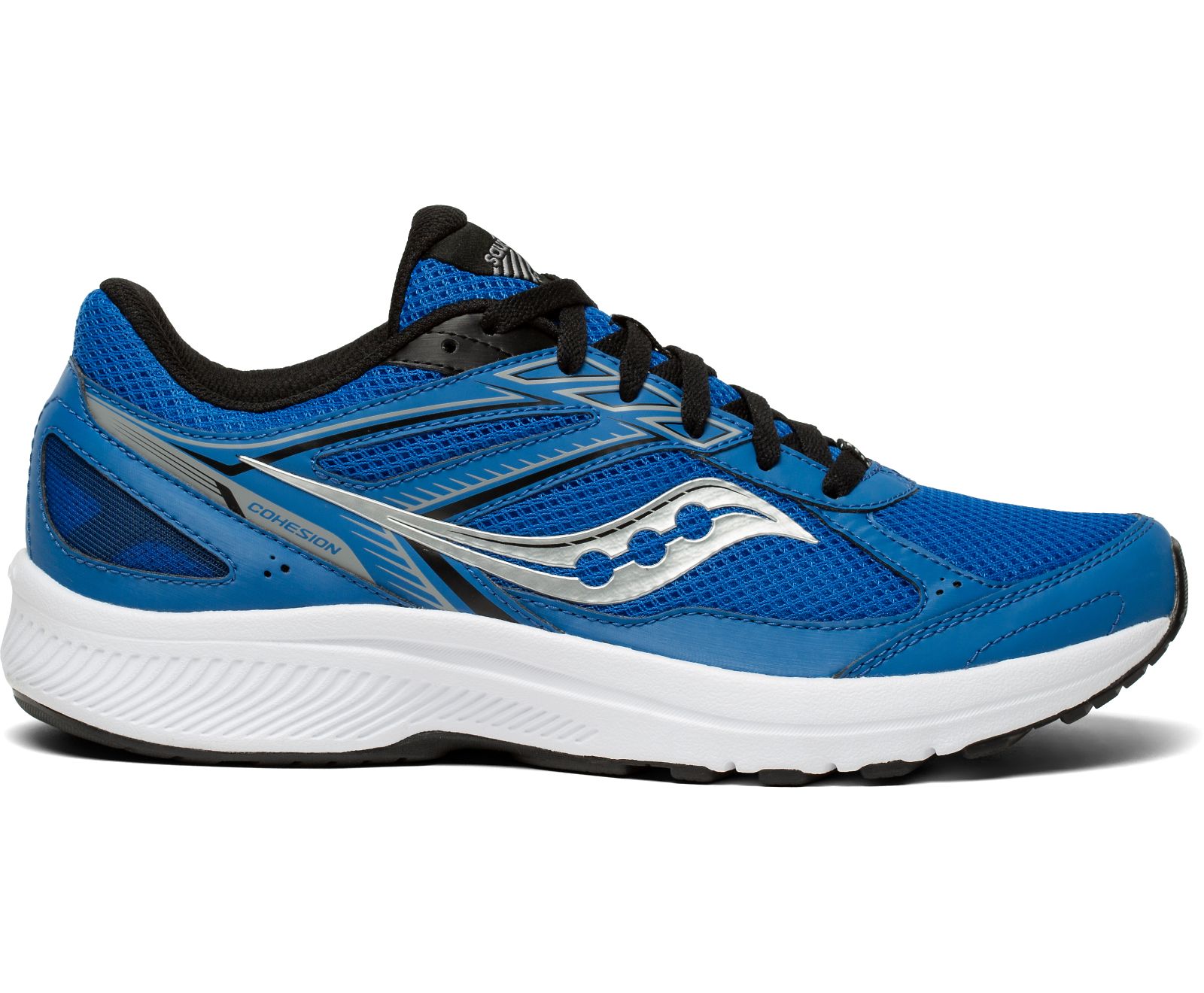 Royal / Black Men\'s Saucony Cohesion 14 Running Shoes | DPFVS5217