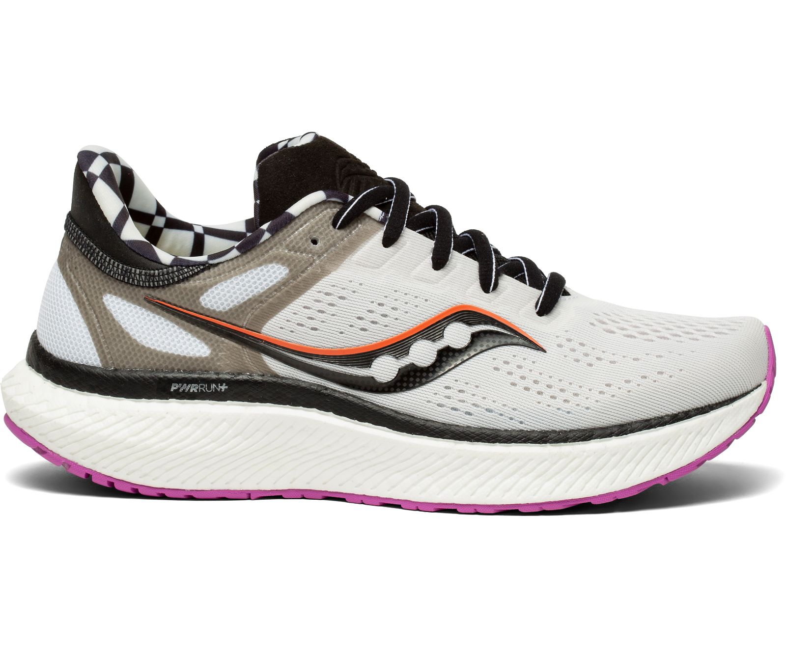 Silver / Black Women\'s Saucony Hurricane 23 Running Shoes | RWUAI3504