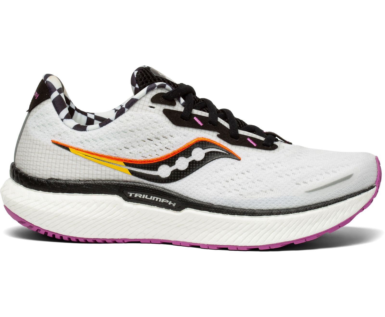 Silver / Black Women\'s Saucony Triumph 19 Running Shoes | YZLXI8246