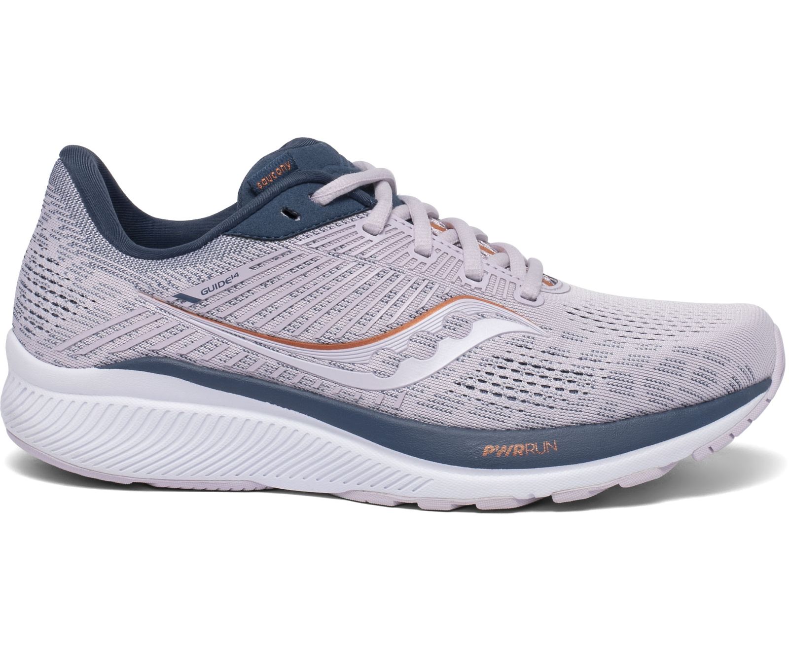 Silver Women\'s Saucony Guide 14 Running Shoes | OSPLH2197