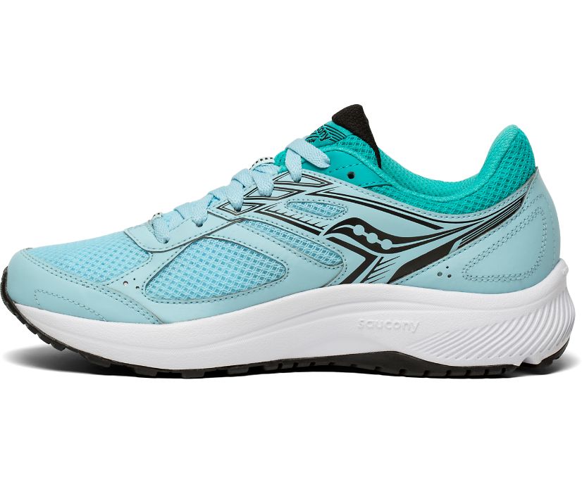 Turquoise Women's Saucony Cohesion 14 Running Shoes | NQTXJ5309