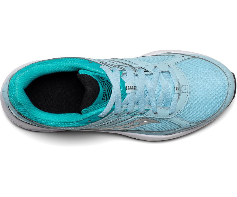 Turquoise Women's Saucony Cohesion 14 Running Shoes | NQTXJ5309