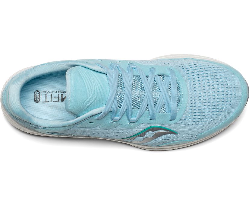 Turquoise Women's Saucony Freedom 4 Running Shoes | LOSTG5079