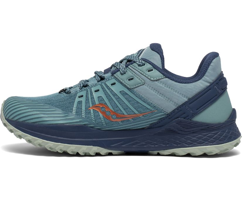 Turquoise Women's Saucony Mad River Tr 2 Trail Running Shoes | ALIFQ8215