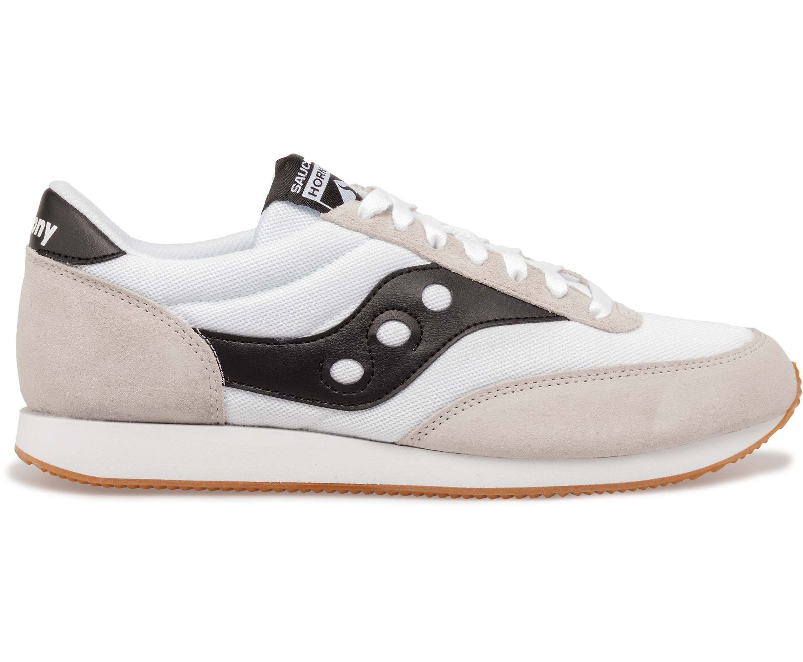 White / Beige / Black Men\'s Saucony Hornet Originals | IYPJB0346