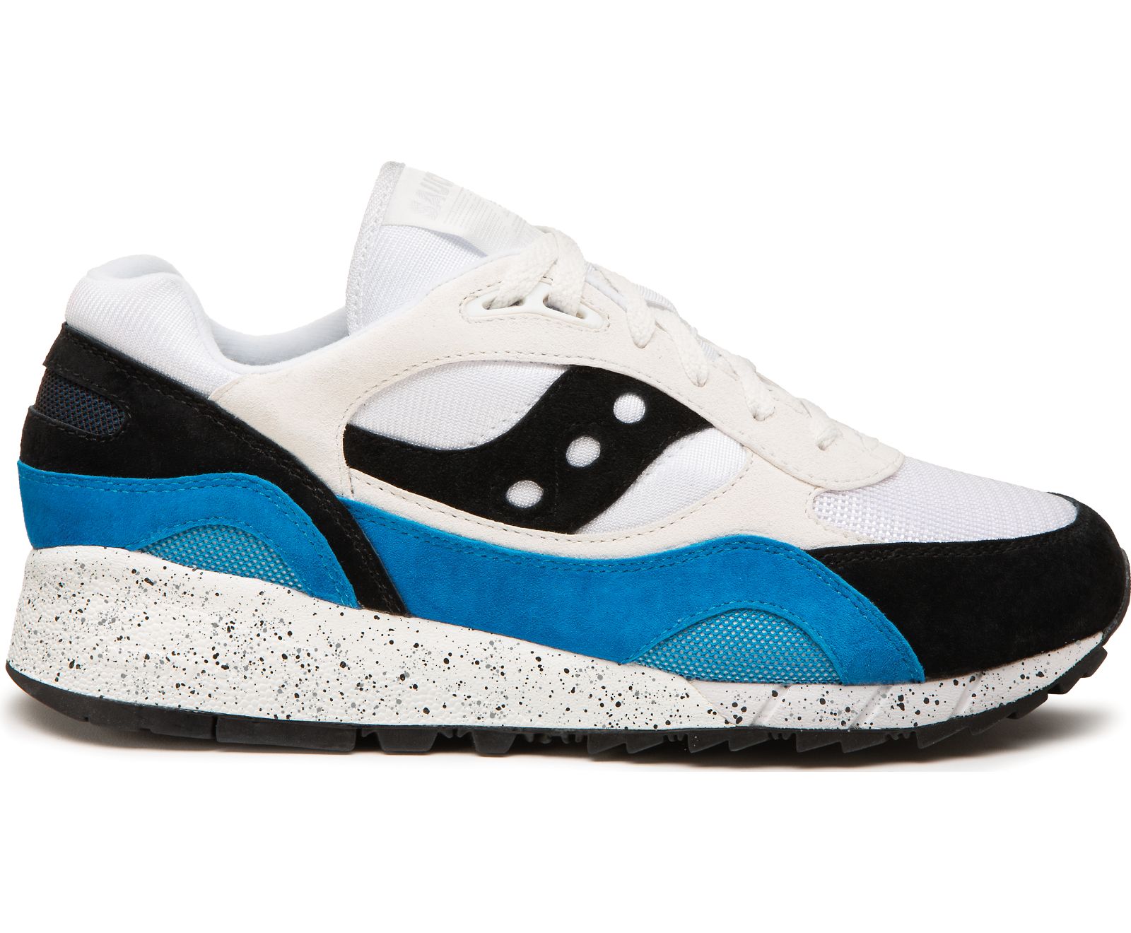 White / Black / Blue Men\'s Saucony Shadow 6000 Originals | BNAGL4095