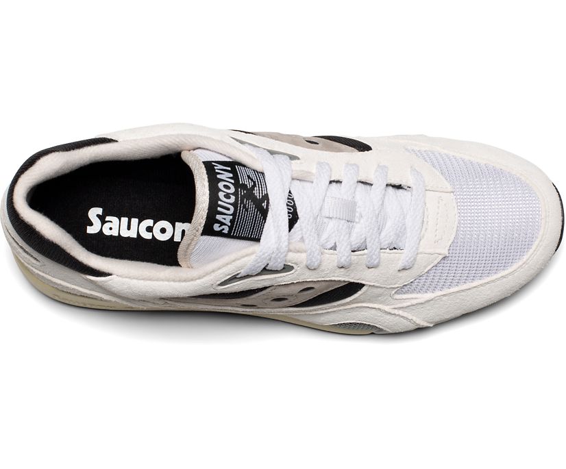 White / Black / Grey Women's Saucony Shadow 6000 Originals | TPIFL4806