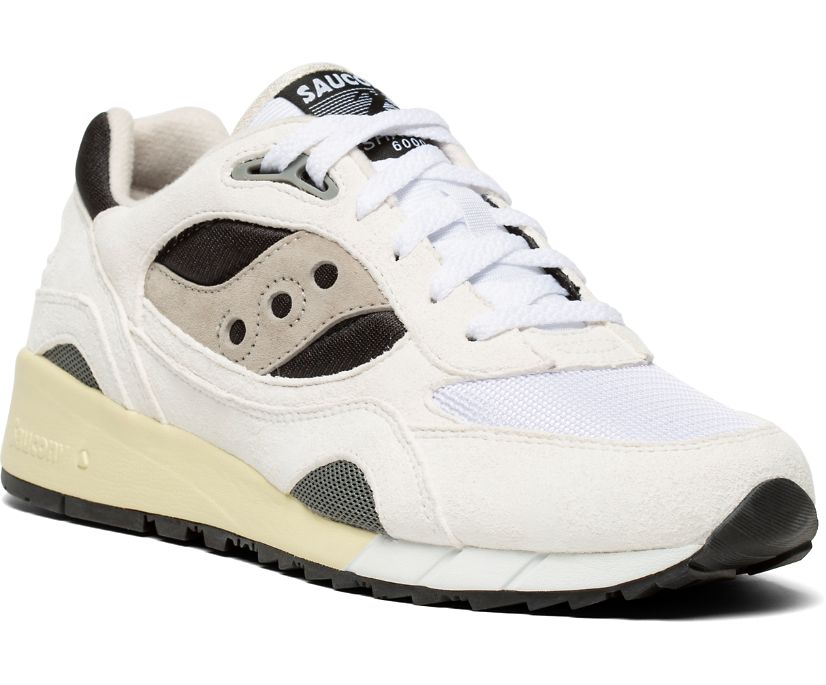 White / Black / Grey Women's Saucony Shadow 6000 Originals | TPIFL4806