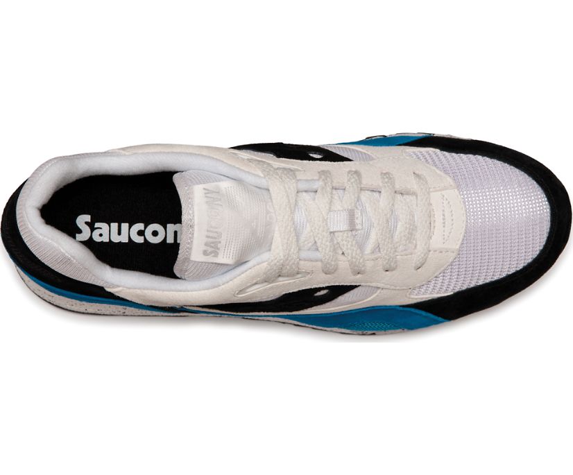 White / Blue / Black Women's Saucony Shadow 6000 Originals | IBMEG0127