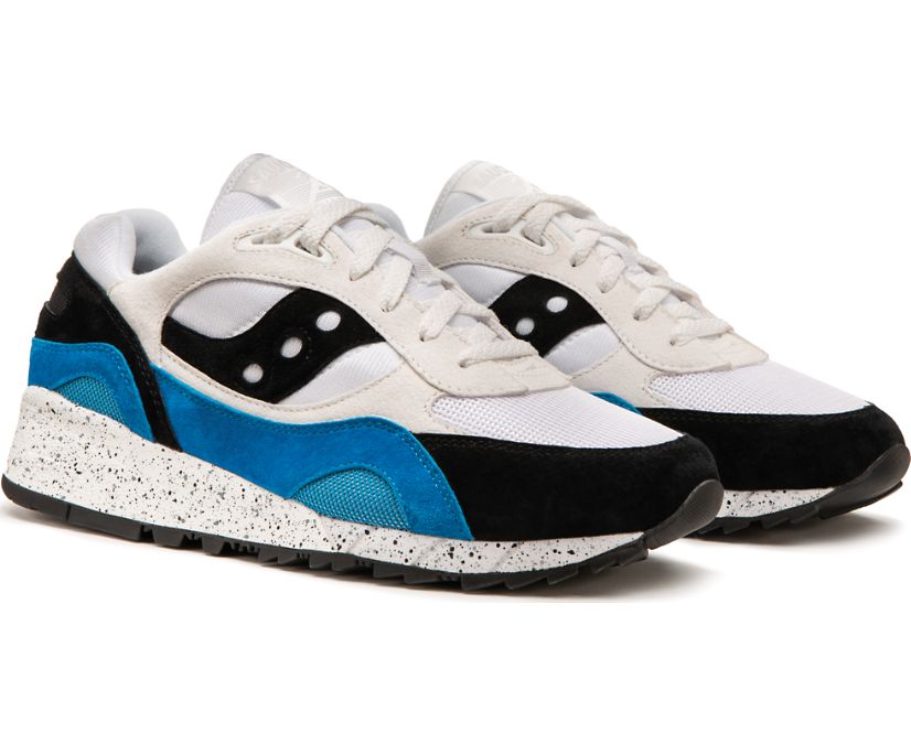 White / Blue / Black Women's Saucony Shadow 6000 Originals | IBMEG0127