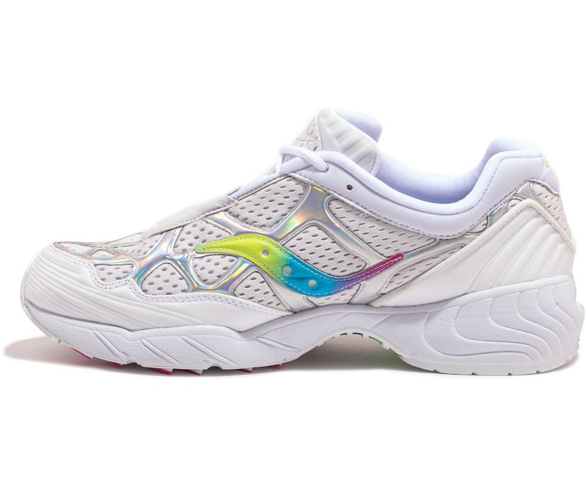 White Women's Saucony Grid Web Originals | XZGFI6304