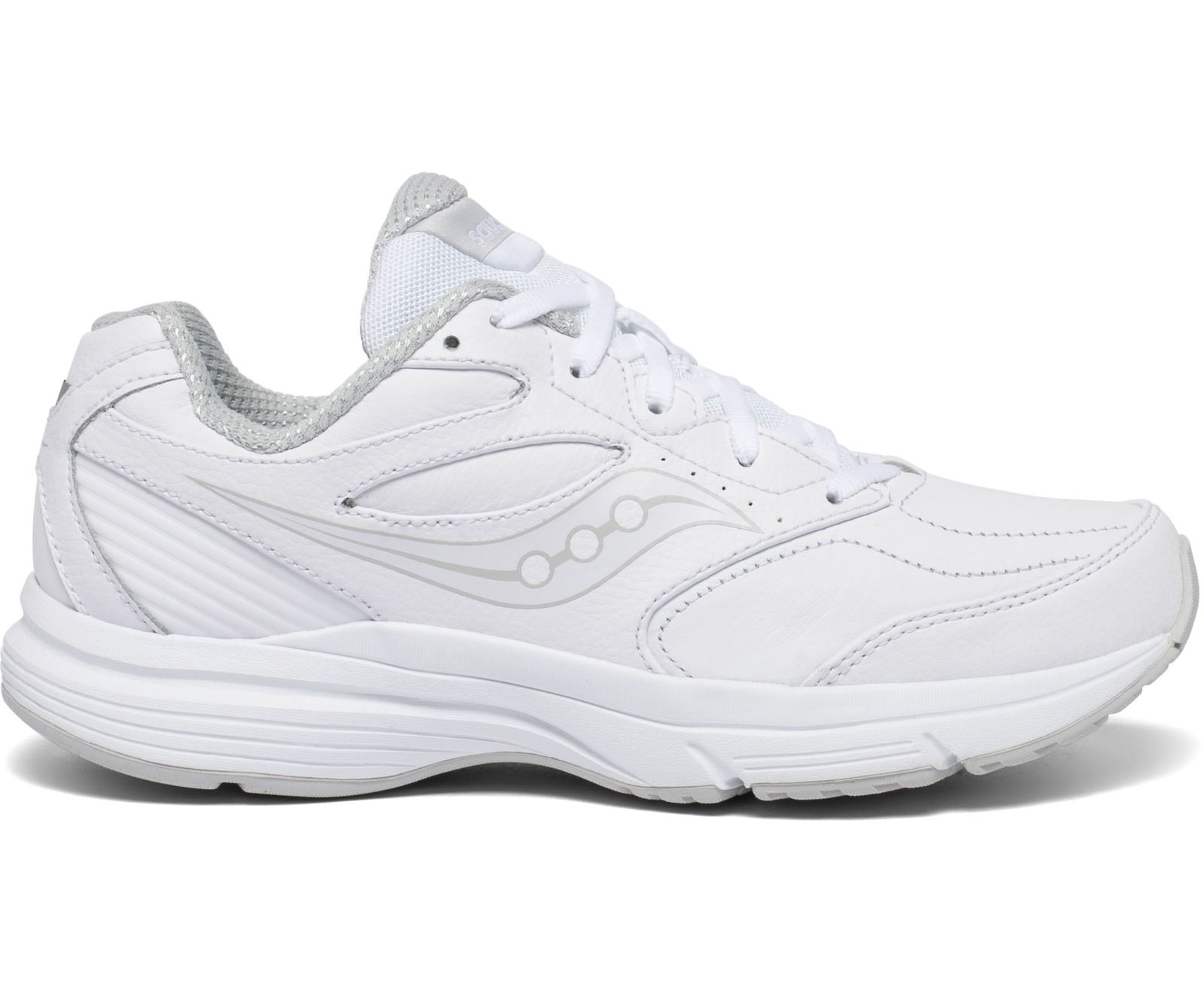 White Women\'s Saucony Integrity Walker 3 Extra Wide Walking Shoes | IQKZB8935