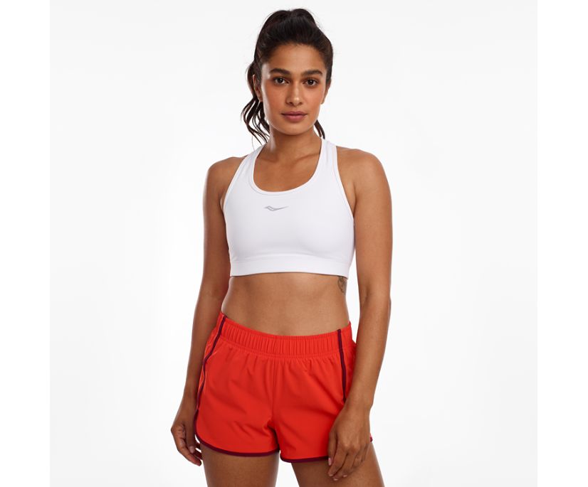 White Women\'s Saucony Skyrocket Bras | SVPHA5820