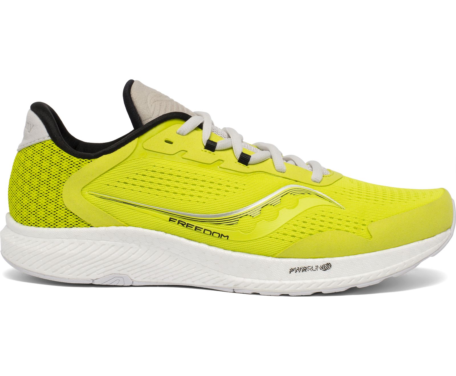 Yellow Men\'s Saucony Freedom 4 Running Shoes | KZAPQ7158