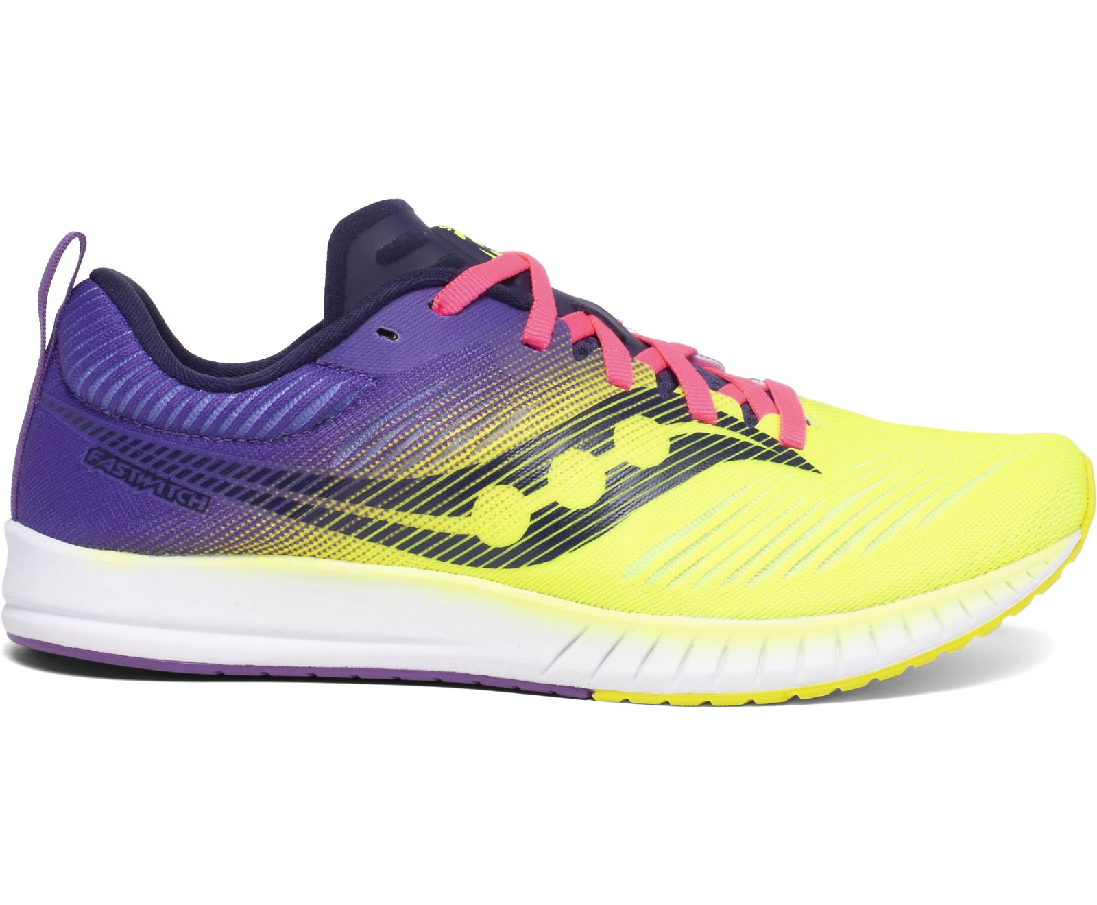 Yellow / Purple Women\'s Saucony Fastwitch 9 Running Shoes | JLGWO9063