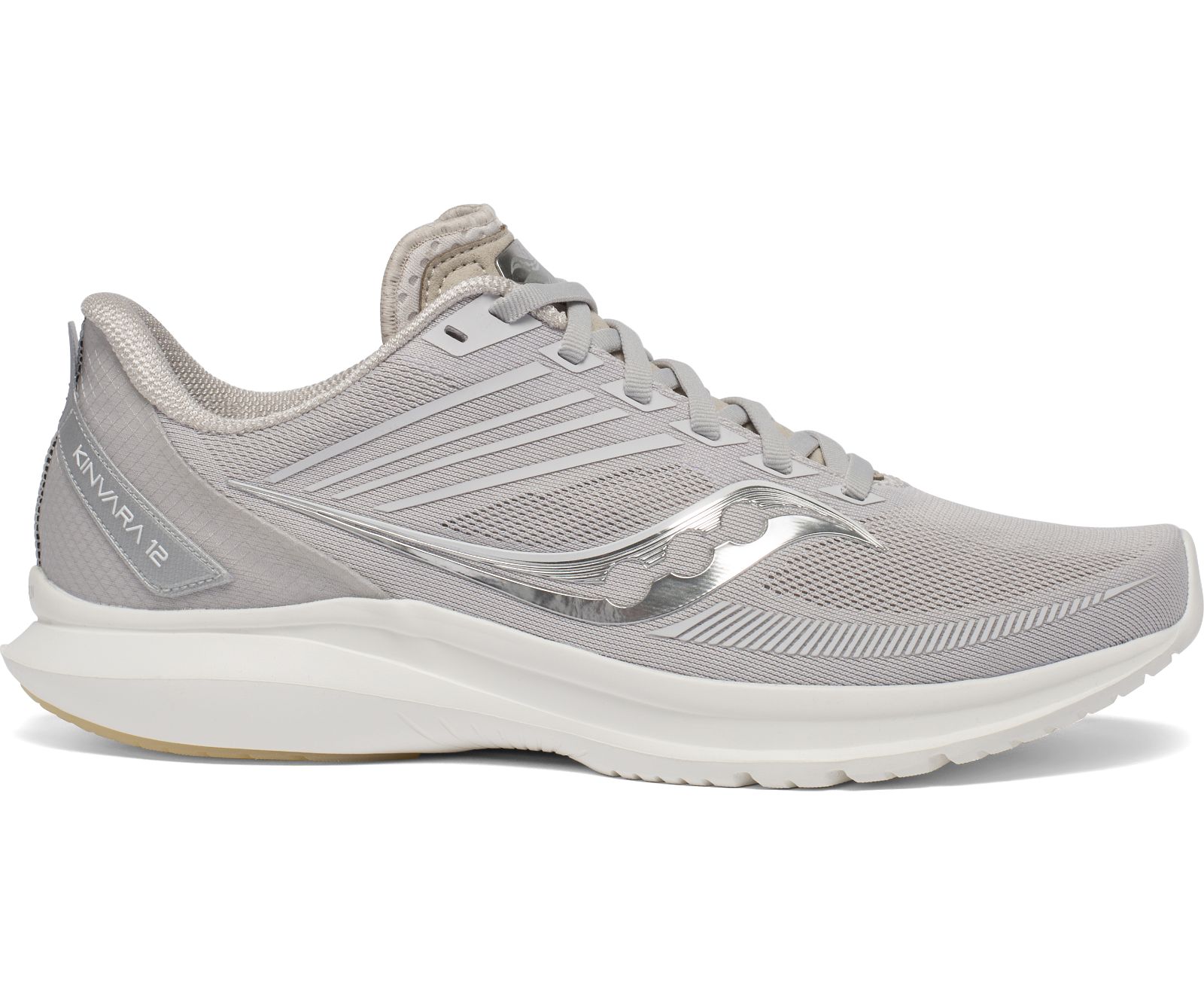 Beige Men's Saucony Kinvara 12 Running Shoes | IKMUW9314