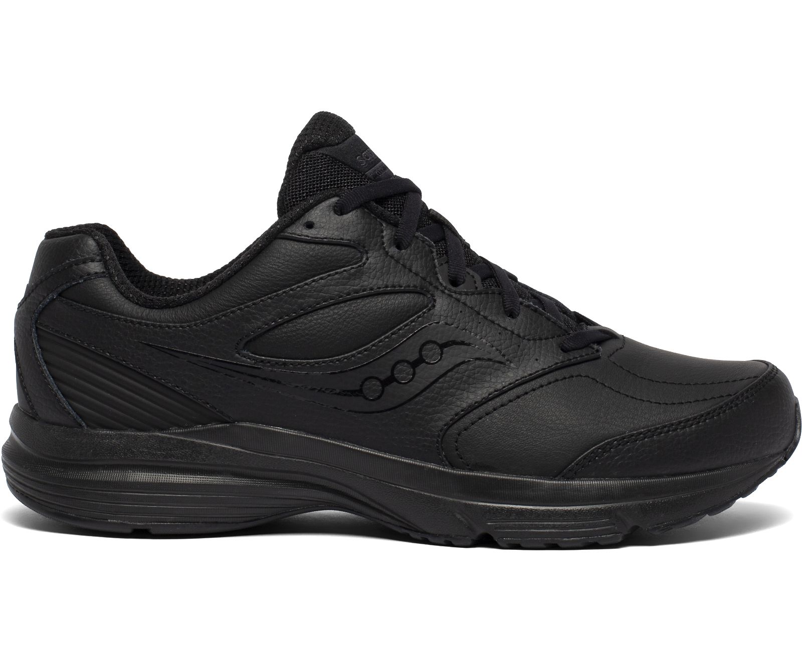 Black Men's Saucony Integrity Walker 3 Wide Walking Shoes | DSJUZ2405