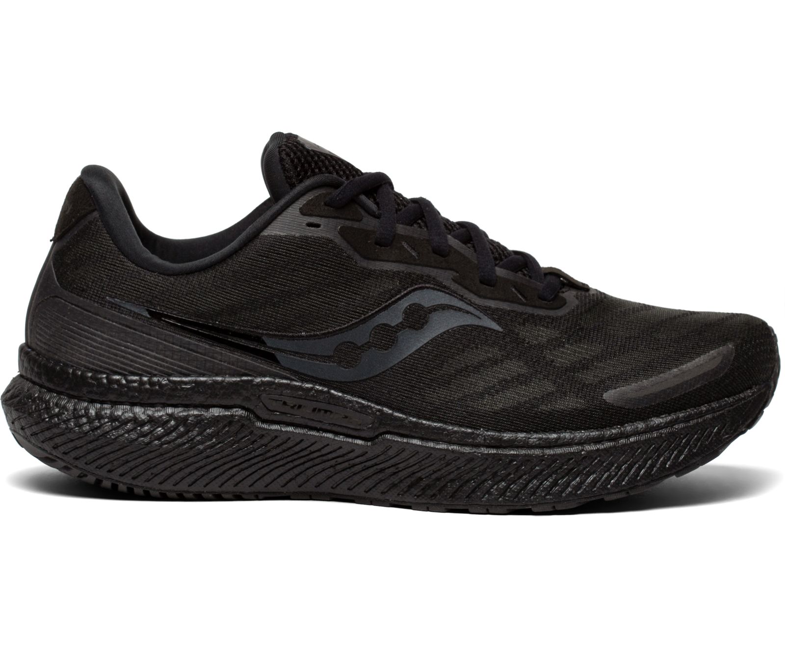 Black Men's Saucony Triumph 19 Running Shoes | KFQNC8397