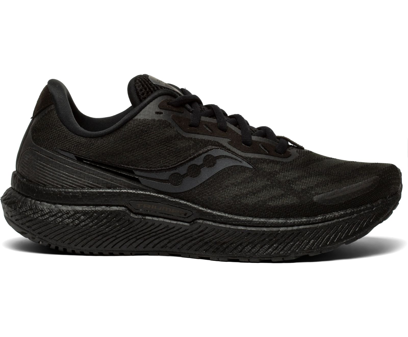 Black Women's Saucony Triumph 19 Running Shoes | MKOSU2087