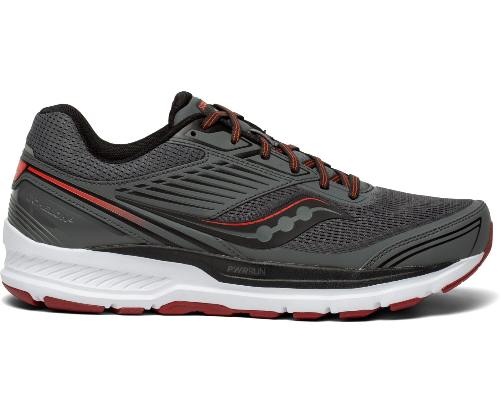 Grey Men's Saucony Echelon 8 Running Shoes | HVSEF5867