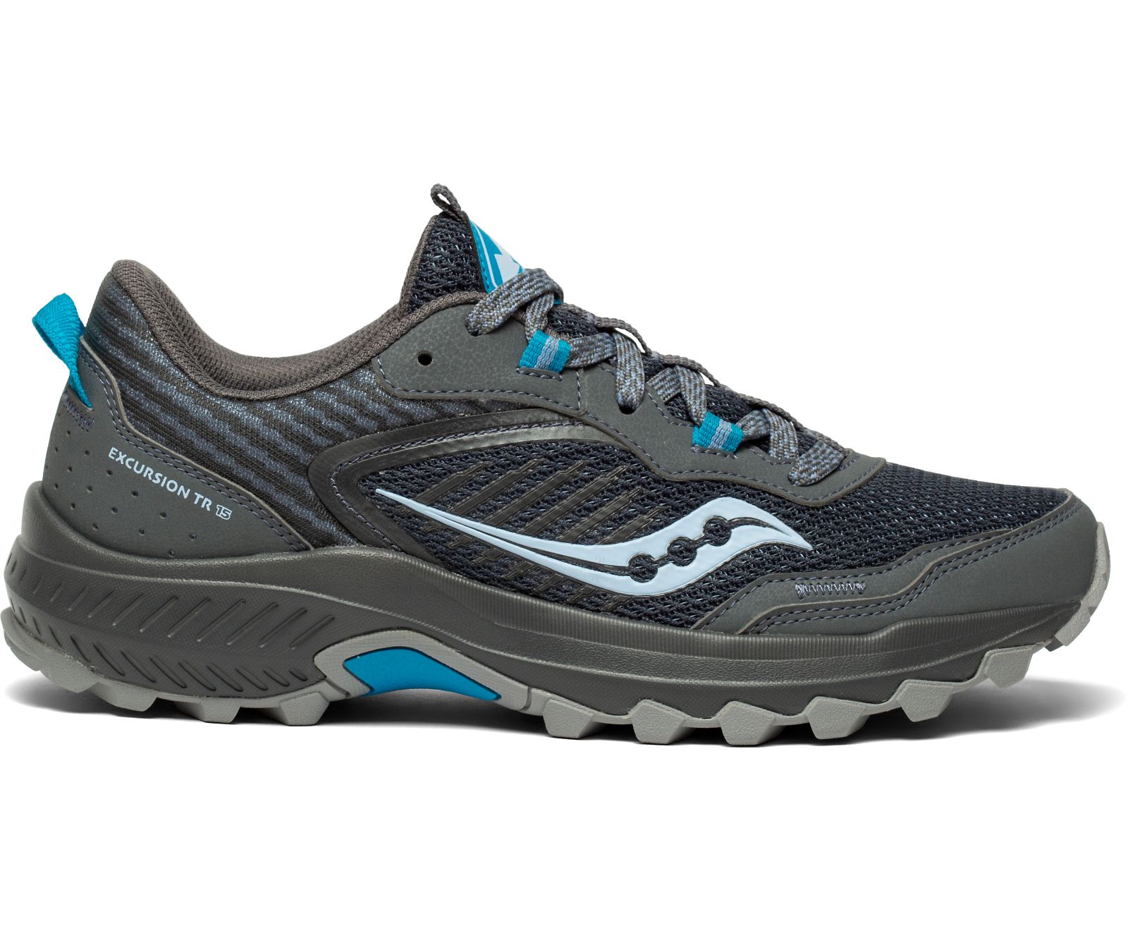 Grey Women's Saucony Excursion Tr15 Trail Running Shoes | OZFST2936