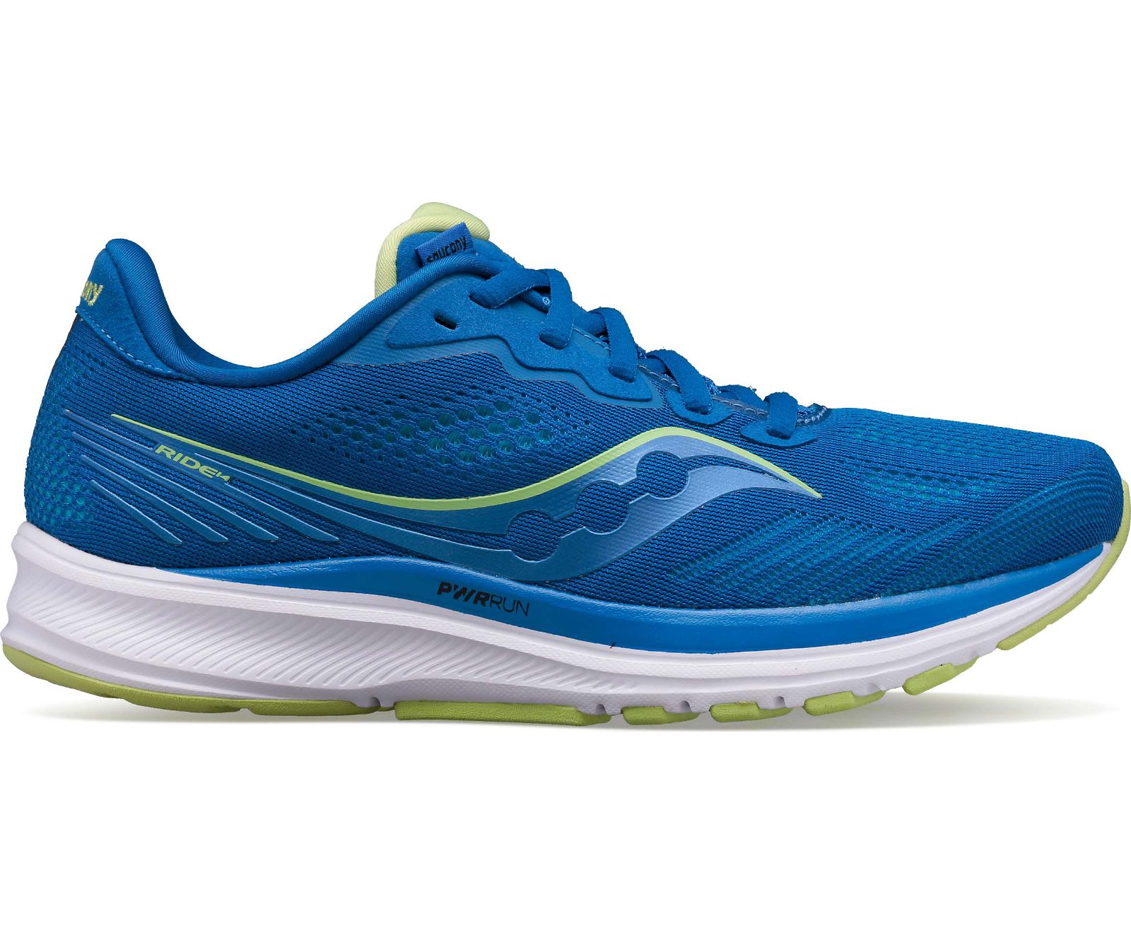 Navy Women's Saucony Ride 14 Running Shoes | MPAHB2638