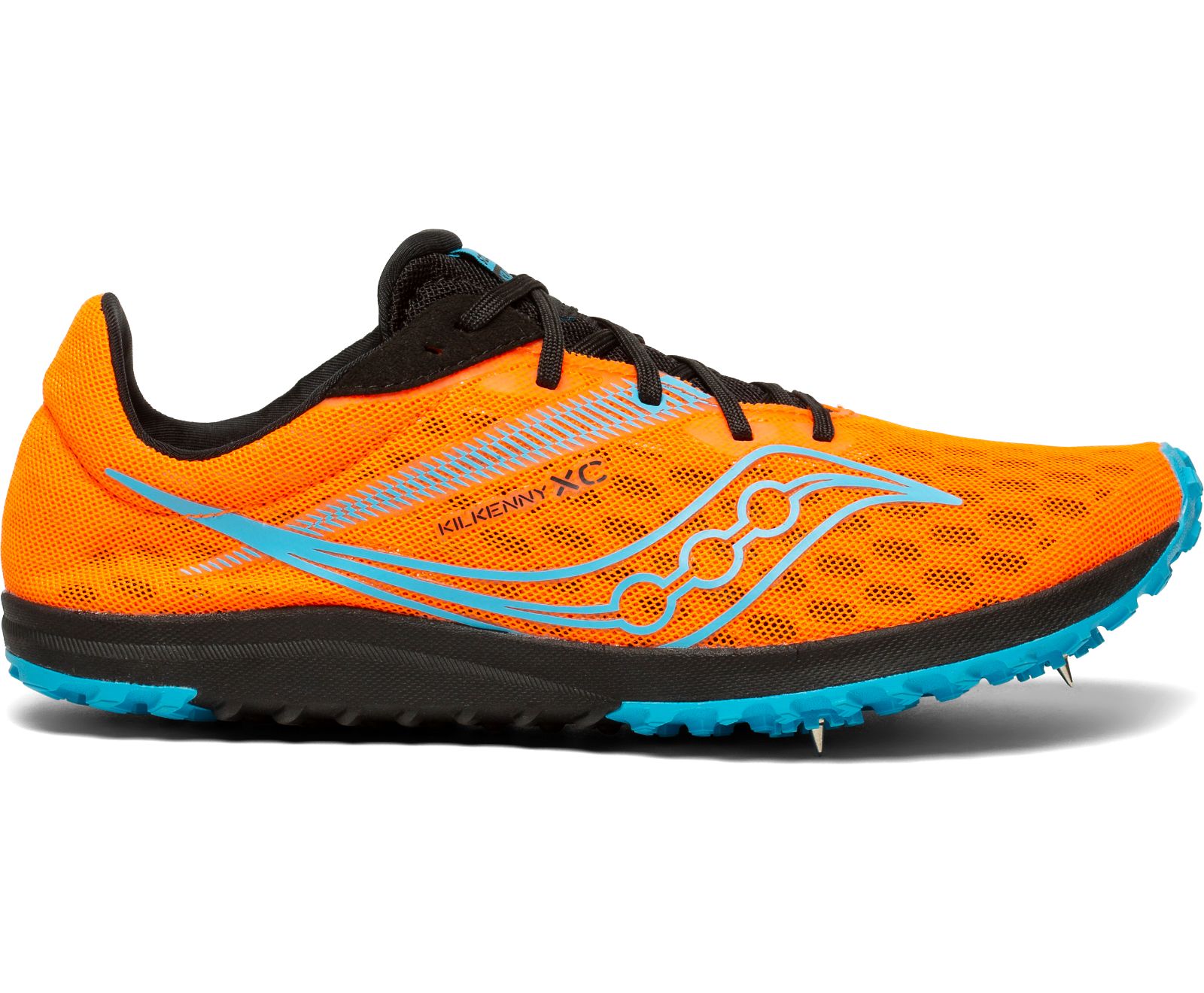 Orange / Blue Women's Saucony Kilkenny Xc9 Spike Running Shoes | SQIDG4518