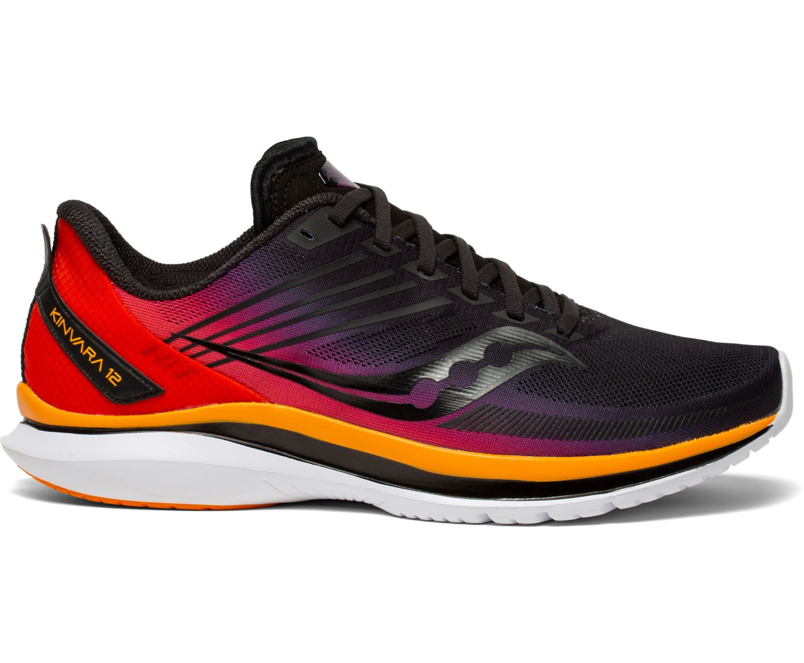 Orange Men's Saucony Kinvara 12 Running Shoes | MDWZN6218