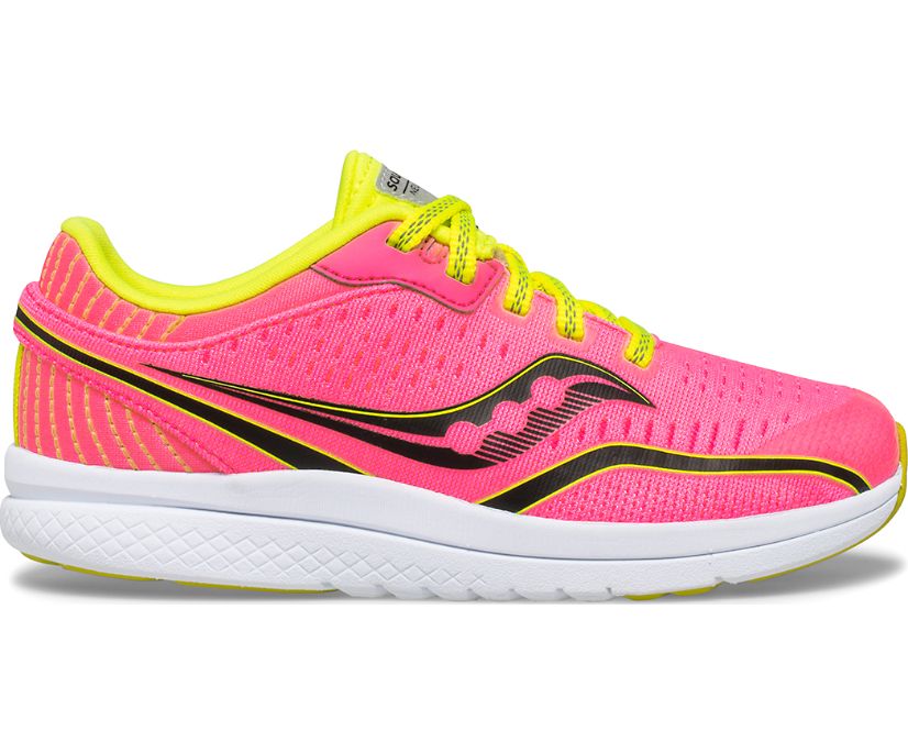 Pink Kids' Saucony Kinvara 11 Sneakers | FSRMU3856