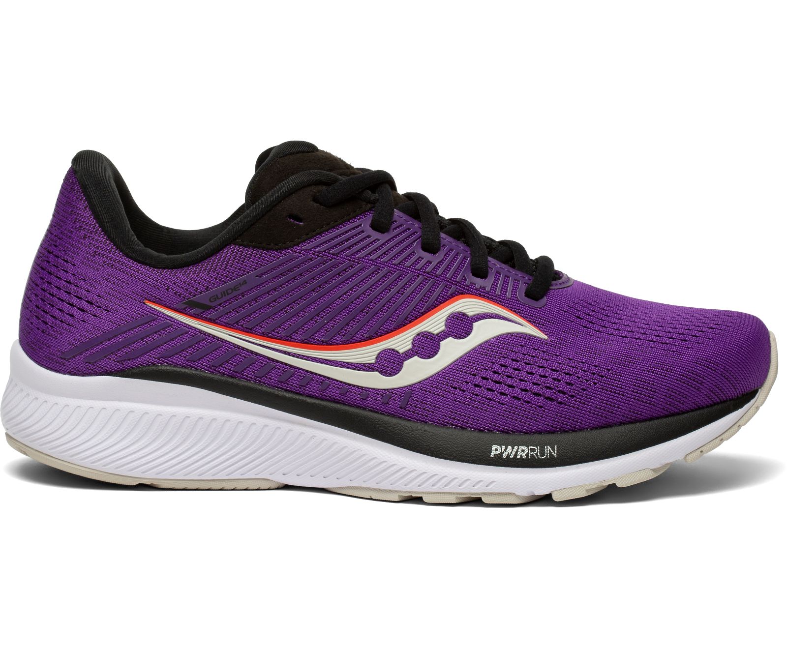 Purple / Grey Women's Saucony Guide 14 Running Shoes | IDPMU2486