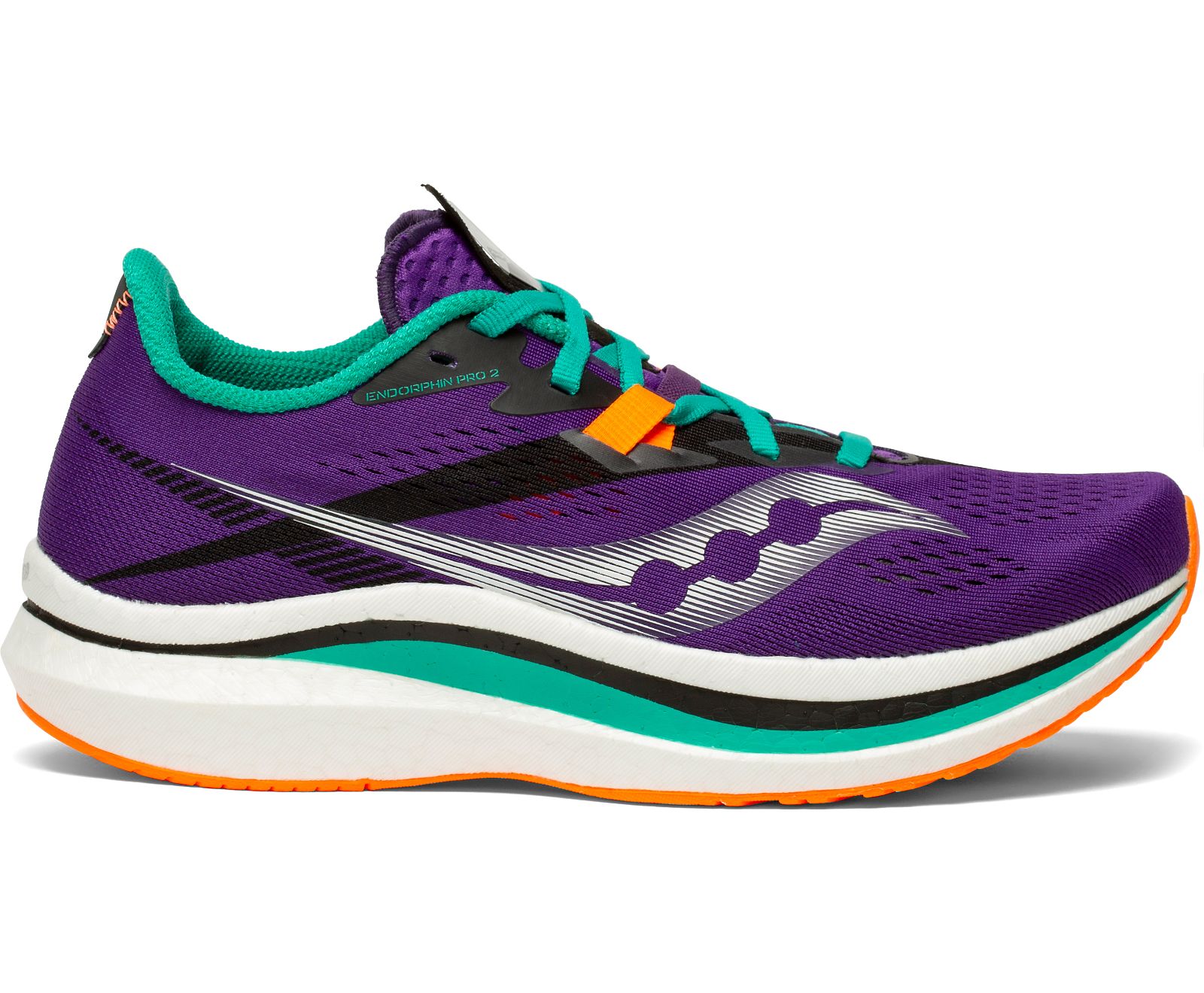 Purple Women's Saucony Endorphin Pro 2 Running Shoes | UOVYW2506