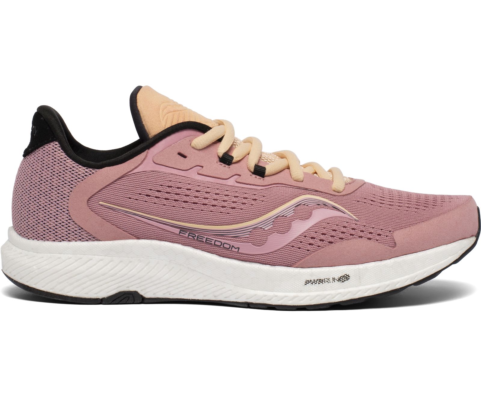 Rose / Orange Women's Saucony Freedom 4 Running Shoes | IODGA6472