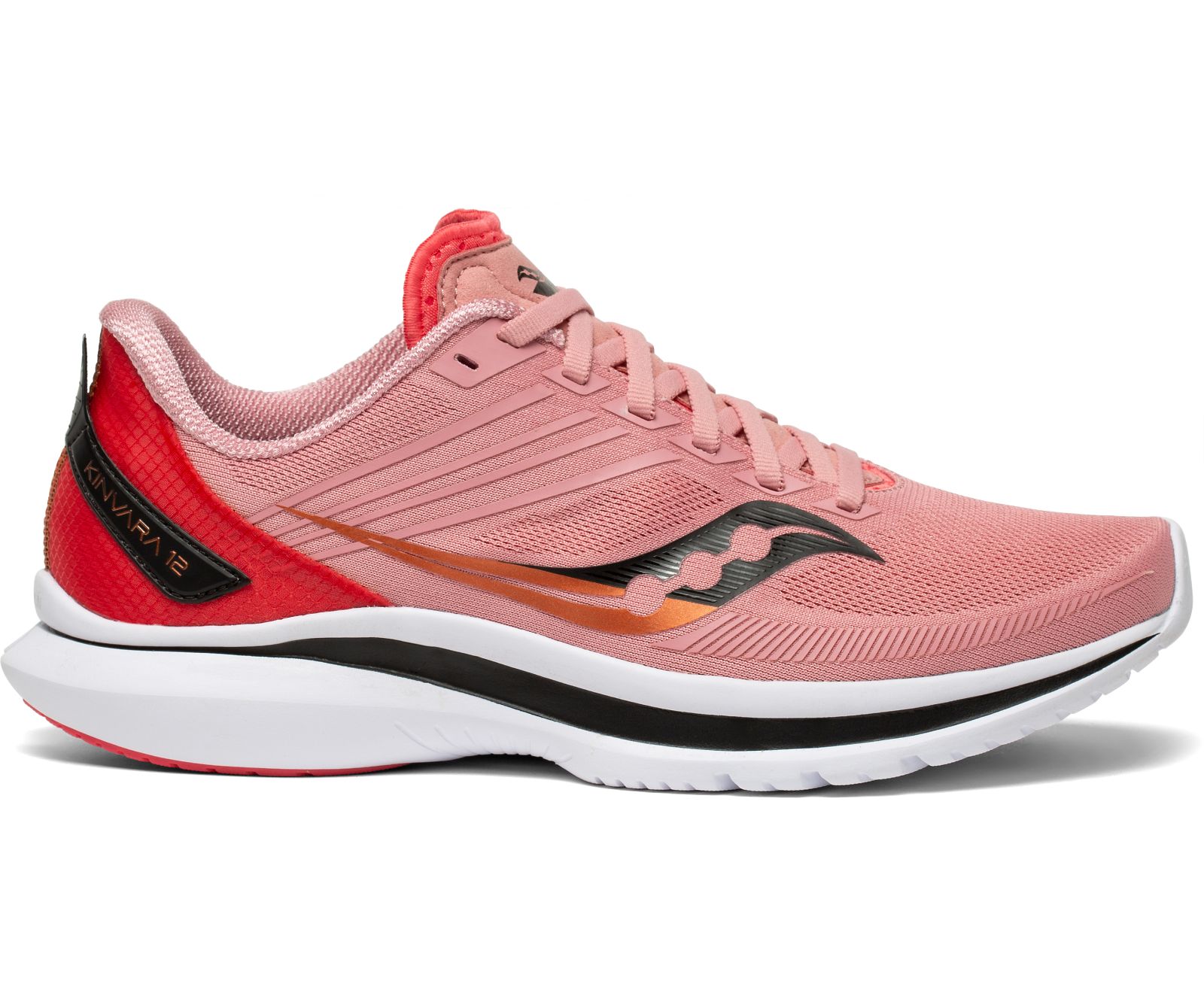 Rose / Red Women's Saucony Kinvara 12 Running Shoes | HJPDV2691