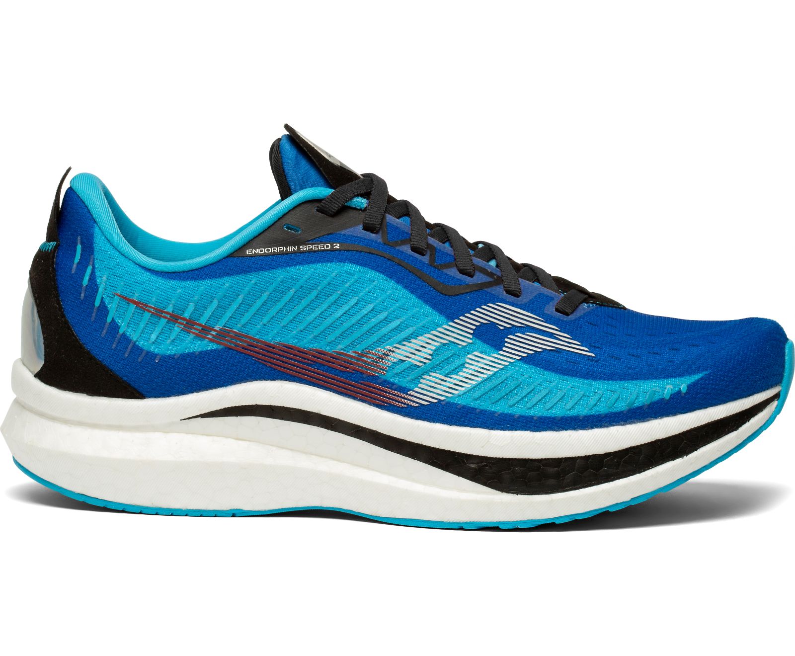 Royal / Black Men's Saucony Endorphin Speed 2 Running Shoes | LSPNY0846