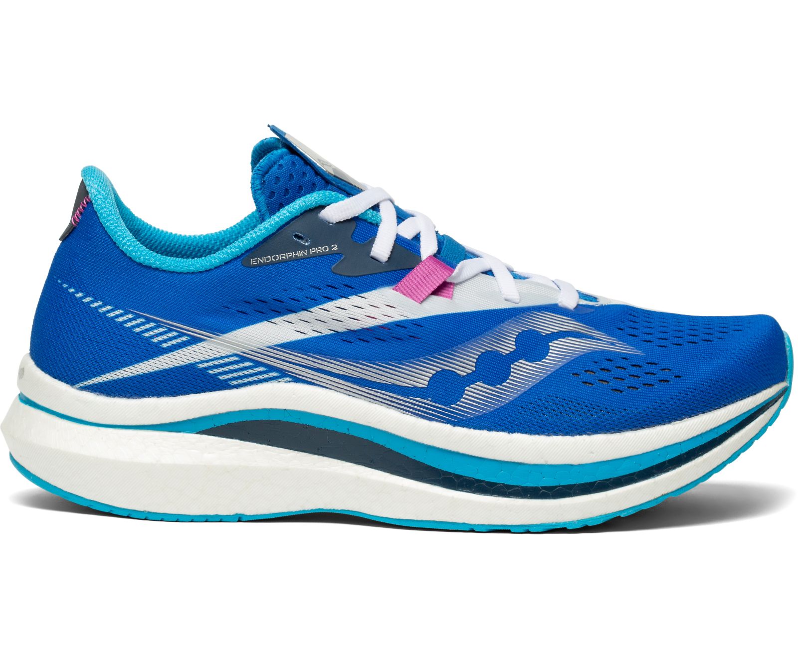 Royal / White Women's Saucony Endorphin Pro 2 Running Shoes | CZWQG3968