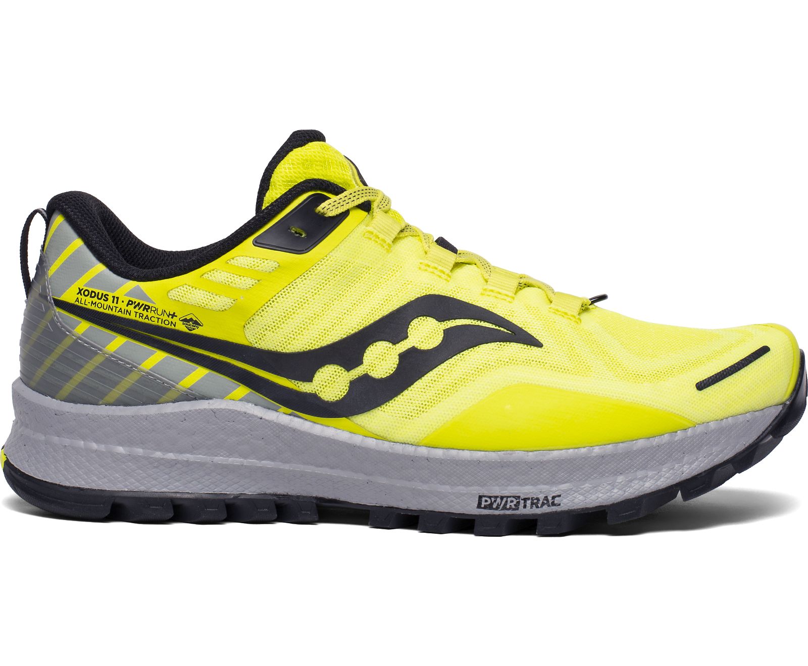 Yellow / Grey Men's Saucony Xodus 11 Trail Running Shoes | UYJGD6984